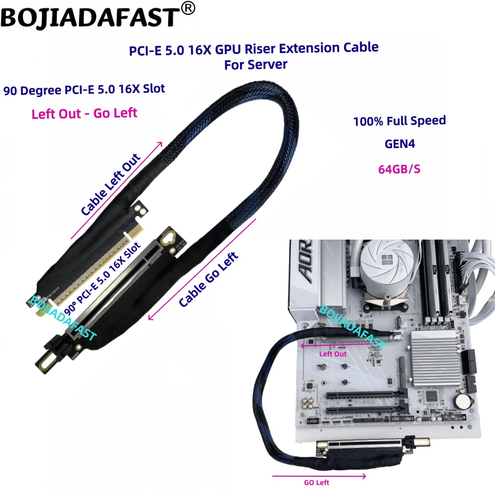 Cavo di prolunga per scheda gr - Pcie 5.0 Gpu Riser Cable recensione e prezzo