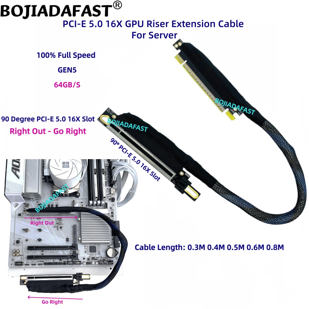 Cavo di prolunga per scheda gr - Pcie 5.0 Gpu Riser Cable recensione e prezzo